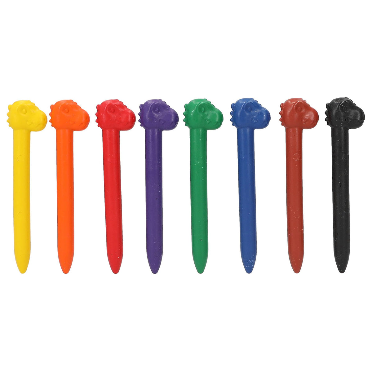 Dino World, 8-Pack of Coloured Pencils