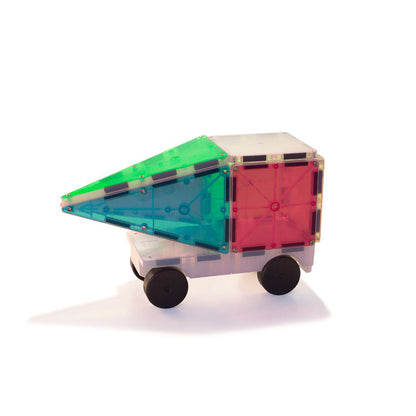Magna-Tiles Grand Prix Frost, 50 Pieces