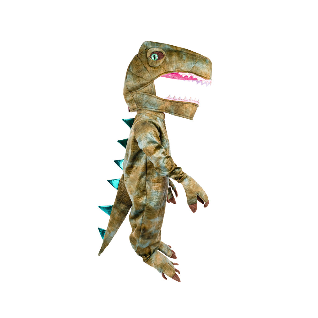 Great Pretenders dyrekostume, Raptor dragt - Fra str. 18-36 mdr. og 4-6 år