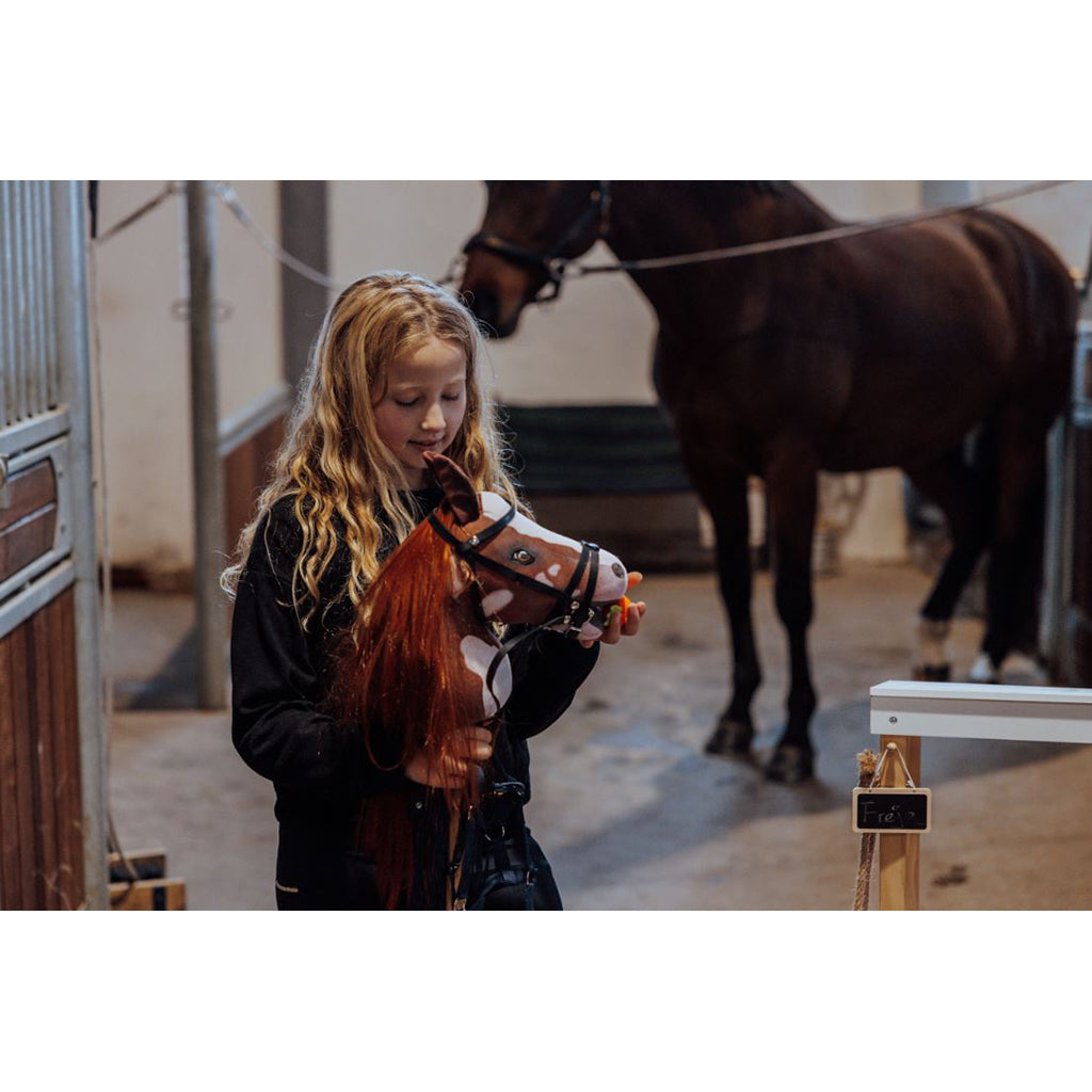 By Astrup Hobby Horse, Coco - Red-brown/white