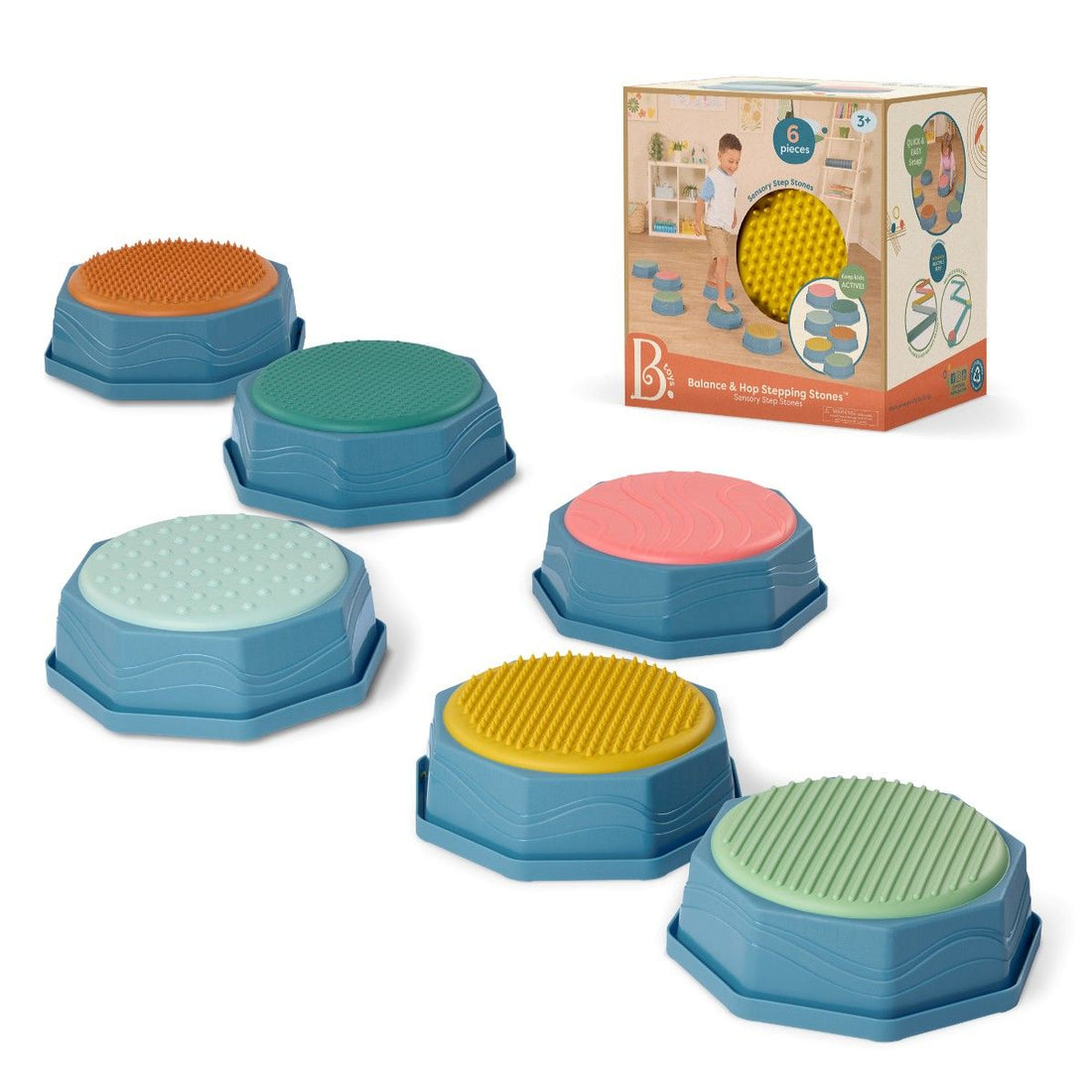 B Toys Balance Stones