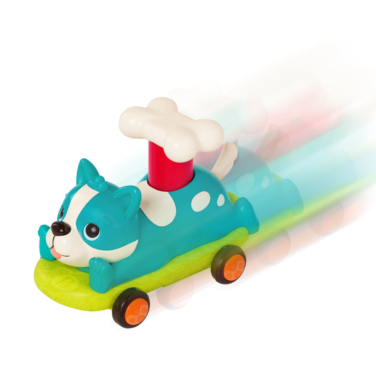 B Toys Animal Cars, Push &amp; Go, Assorted Variants - Price is for 1 Piece