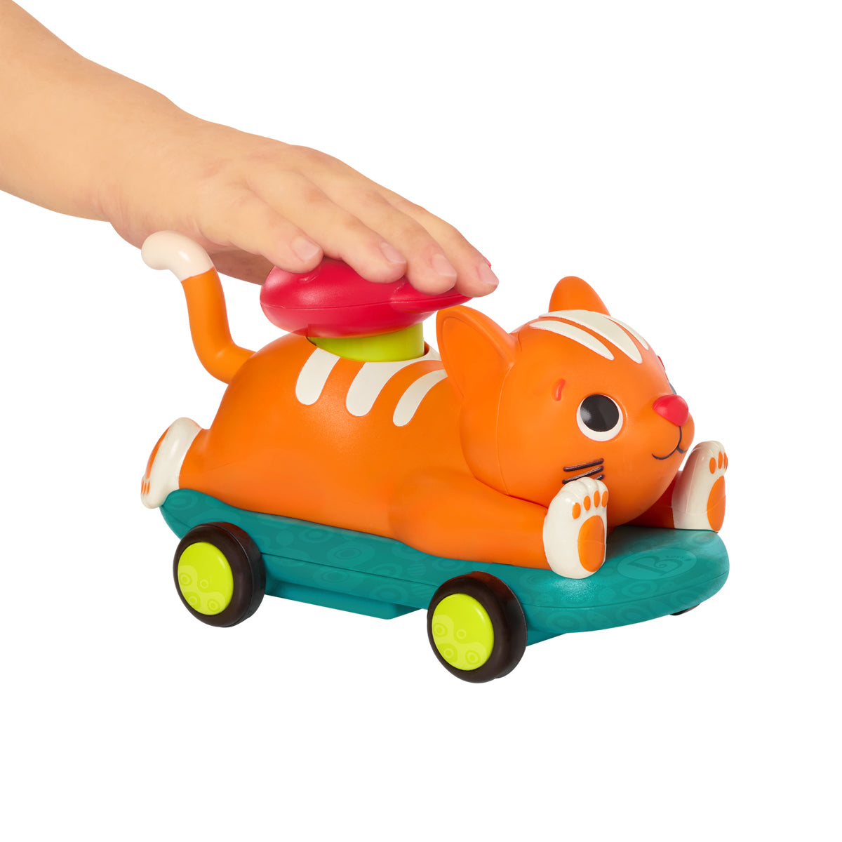 B Toys Animal Cars, Push &amp; Go, Assorted Variants - Price is for 1 Piece