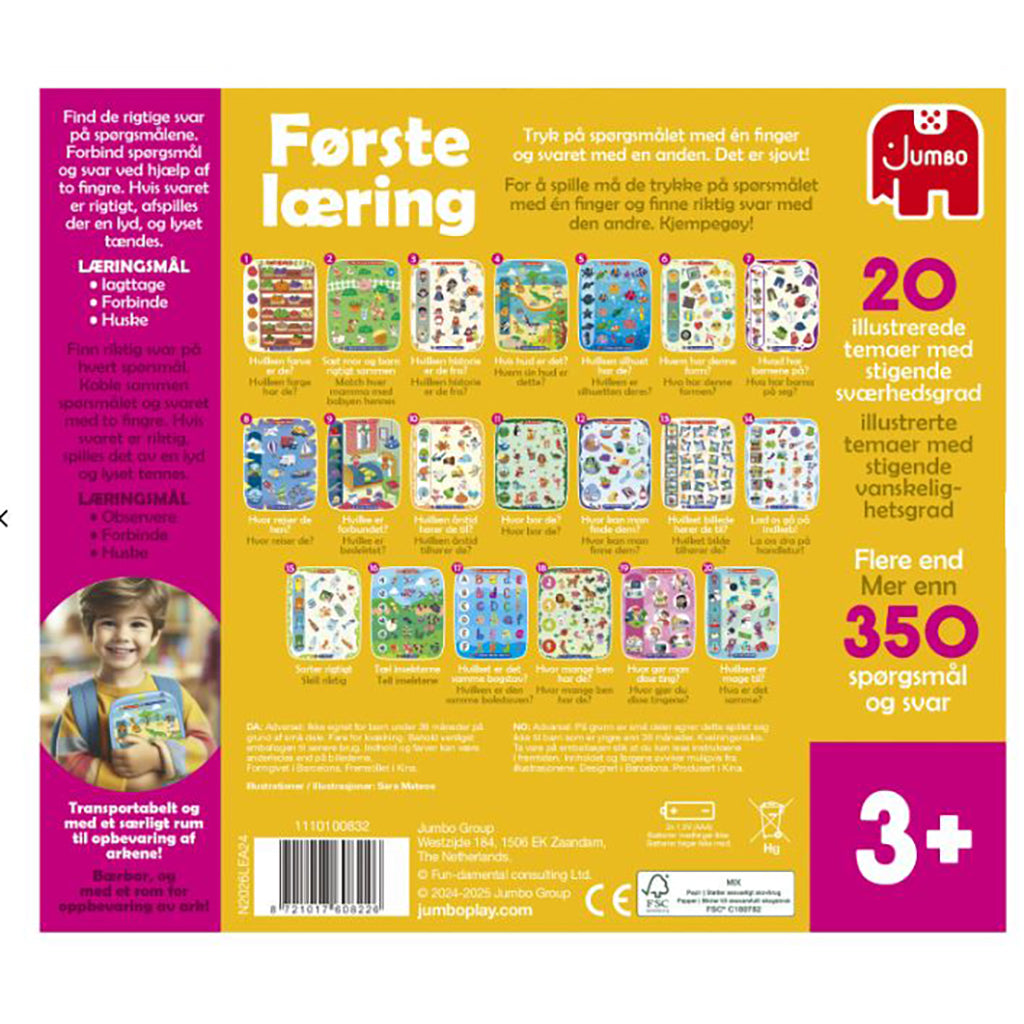 Jumbo Electro, Første læring