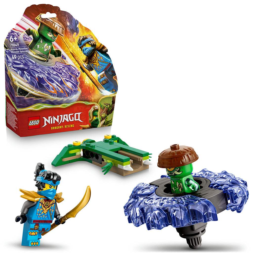 LEGO® NINJAGO® Nya versus the Mutated Monster Spinner