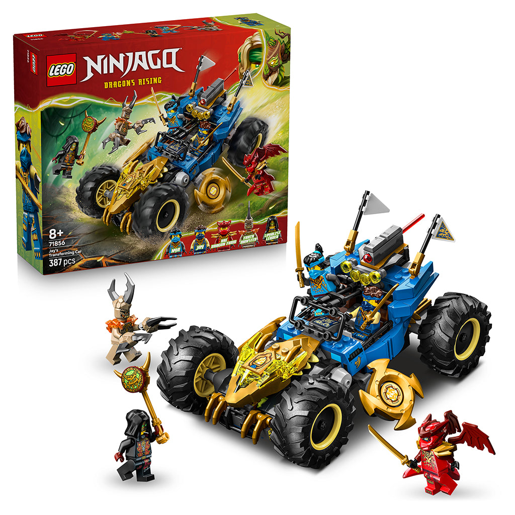 LEGO® NINJAGO® Jay’s Transformation Car