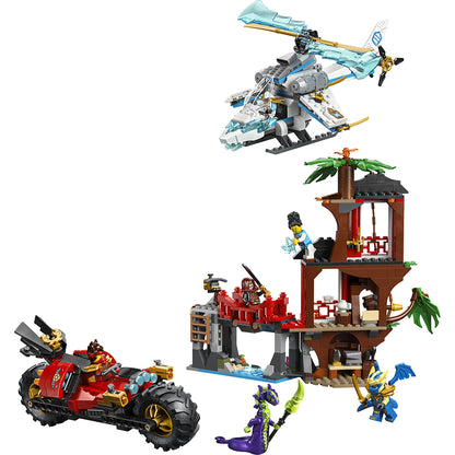 LEGO® NINJAGO® Ninja Vehicles Showdown at the Treehouse