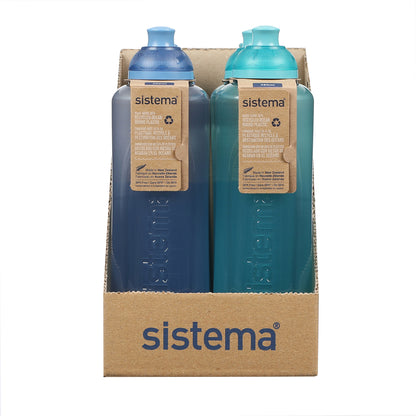 Sistema Swift Squeeze Drinking Bottle, 480 ml – Mountain Blue
