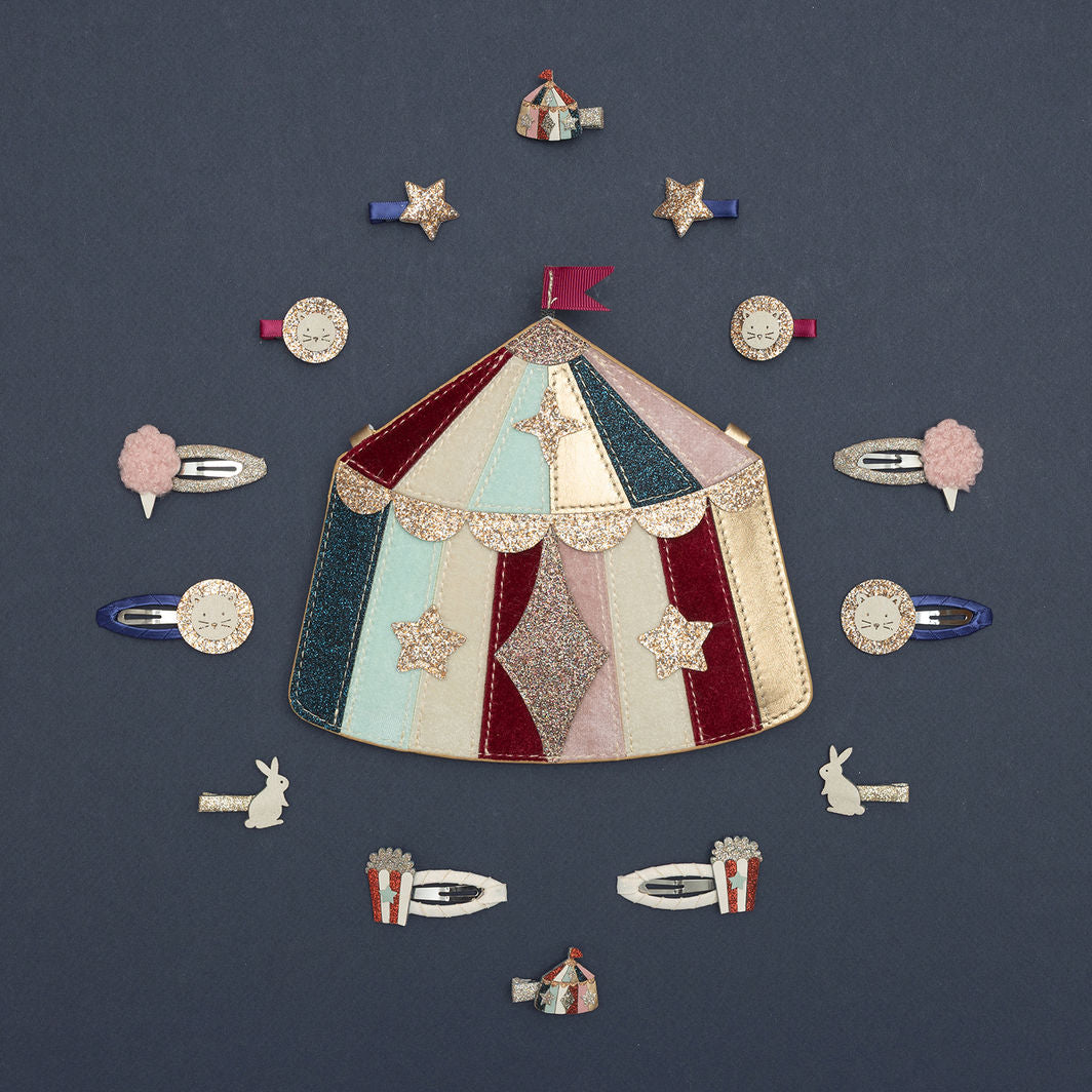 Mimi &amp; Lula Bag with Strap, Tent Circus