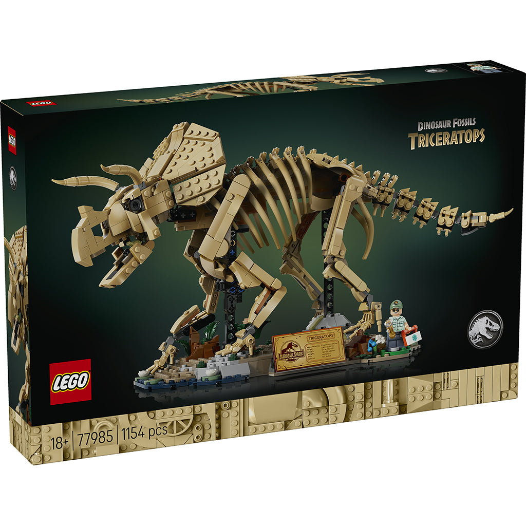 LEGO® Jurassic World Dinosaurfossiler: Triceratops 