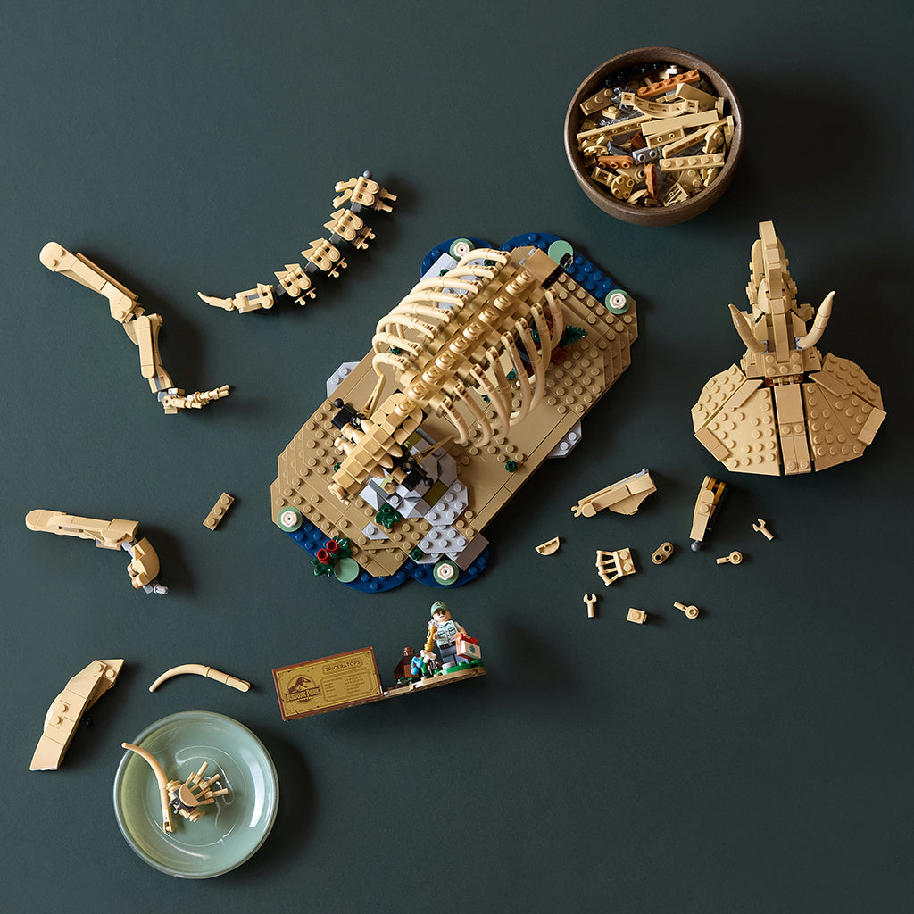 LEGO® Jurassic World Dinosaur Fossils – Triceratops