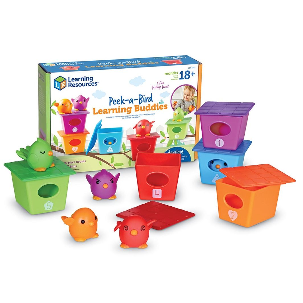 Learning Resources Learn About Numbers and Colors - Bird Activity Set