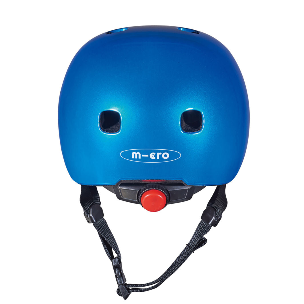 Micro Helmet, Dark Blue Metallic - Size S (Ages 2-5)