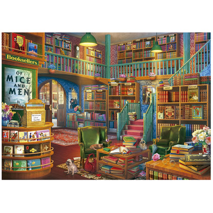 Educa Puzzle, Wonderful Bookshop – 1000 Pieces