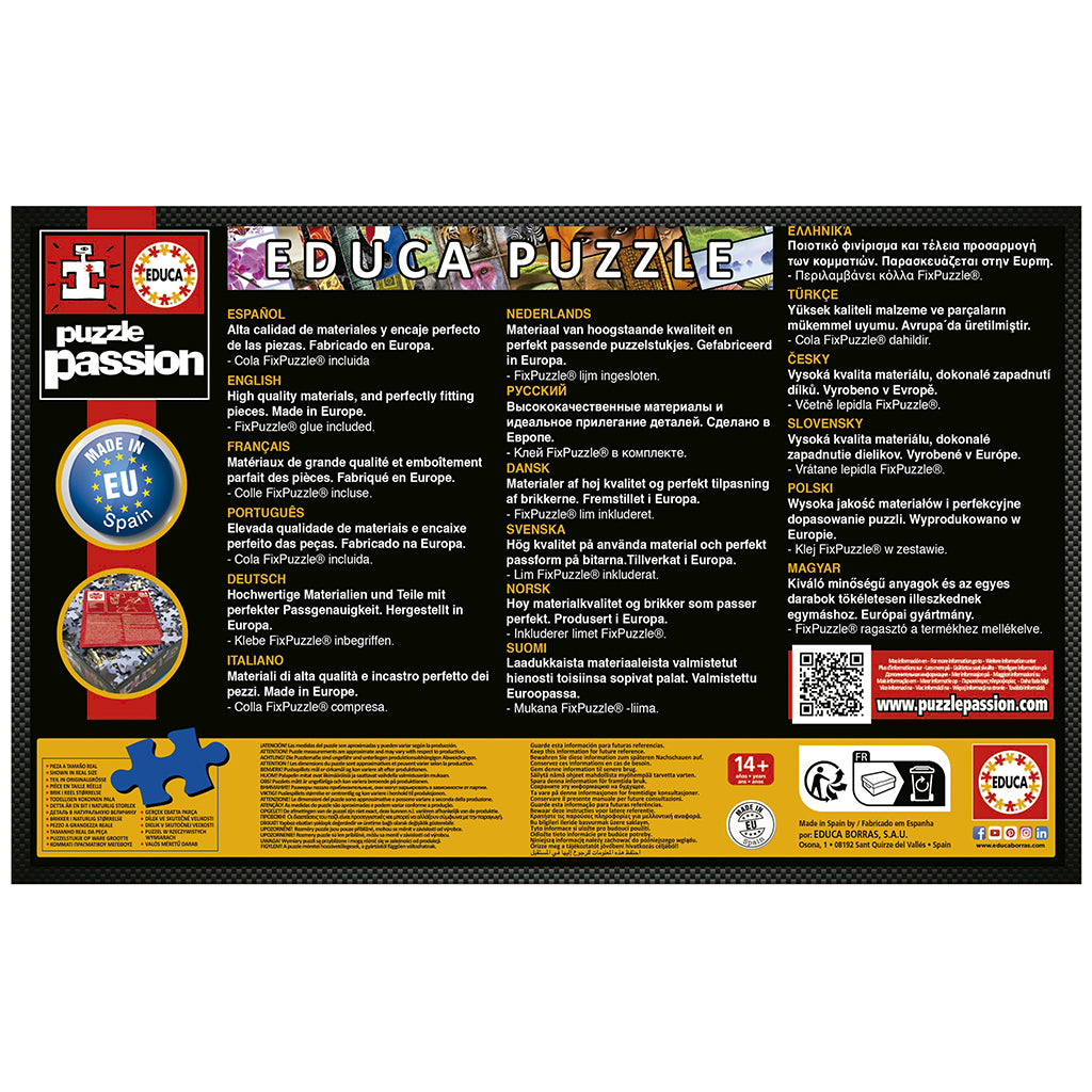 Educa Puzzle, Wonderful Bookshop – 1000 Pieces