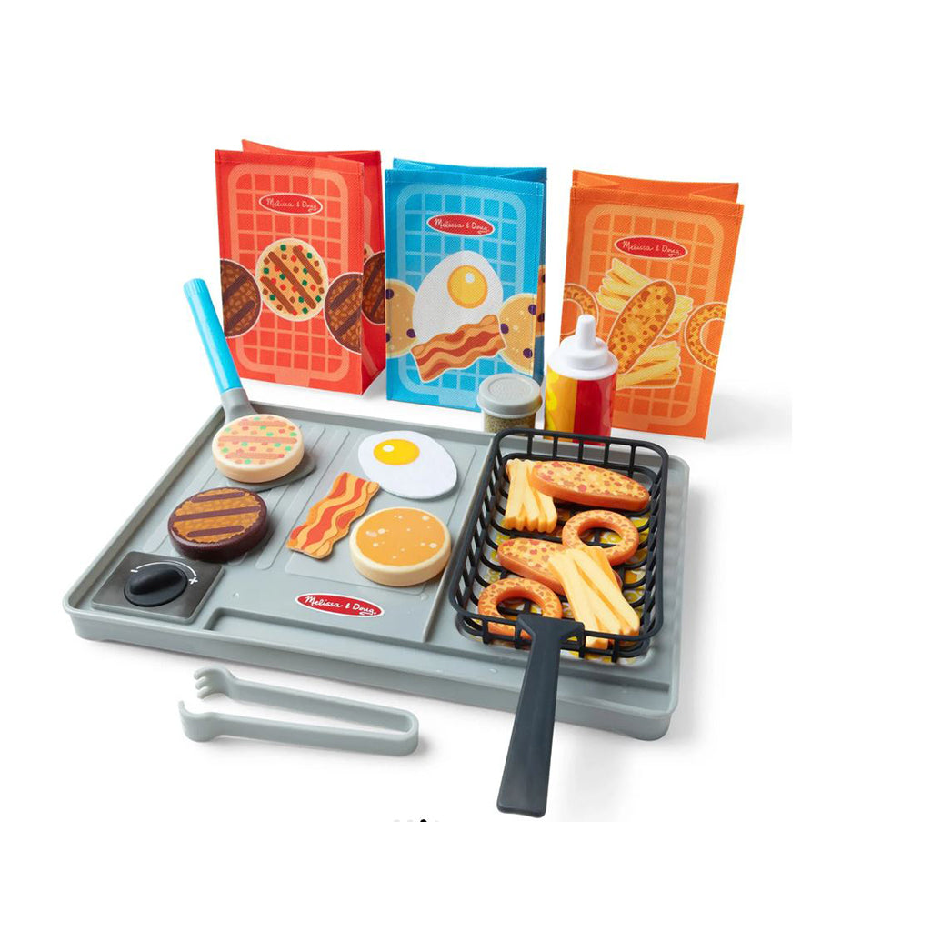 Melissa &amp; Doug Water Wow legemad med vandaktiverede farveskift, grillbar