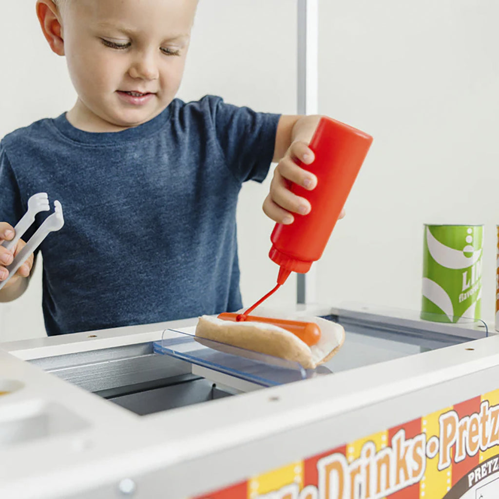 Melissa &amp; Doug Food Cart with Included Items