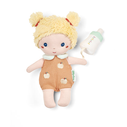 Lilliputiens Mela Doll in Basket, 21 cm