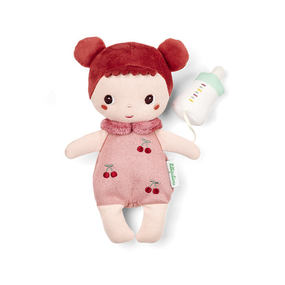 Lilliputiens Mio Doll in a Basket, 21 cm