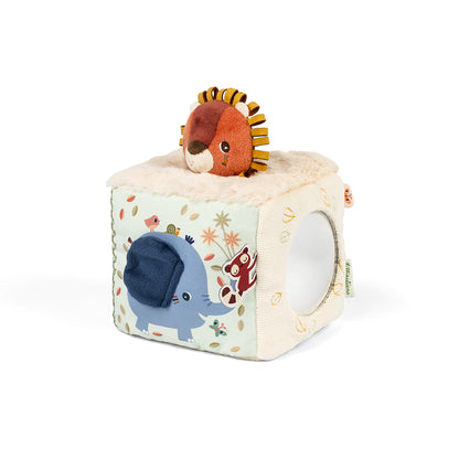 Lilliputiens Activity Cube with Sound, Jack the Lion