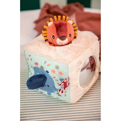 Lilliputiens Activity Cube with Sound, Jack the Lion