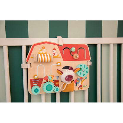 Lilliputiens Wooden Activity Board, Farm
