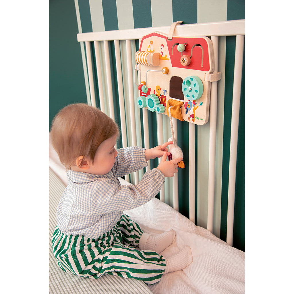 Lilliputiens Wooden Activity Board, Farm
