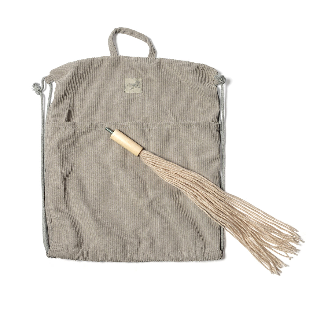 By Astrup Hobby Horse with Open Mouth and Detachable Tail, Beige