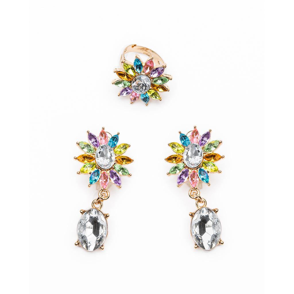 Great Pretenders Jewelry Set - Victoria Ring &amp; Earrings