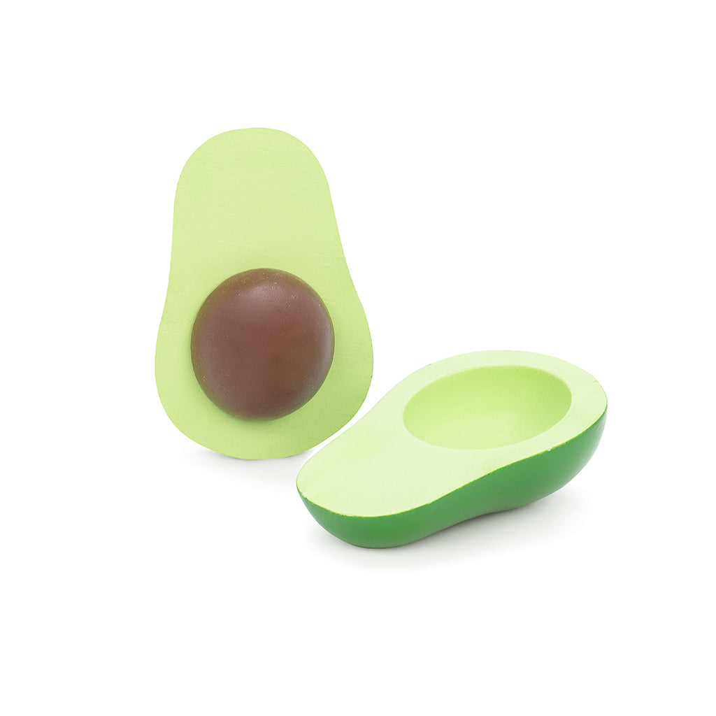 MaMaMeMo legemad i træ, Avokado - 2 dele