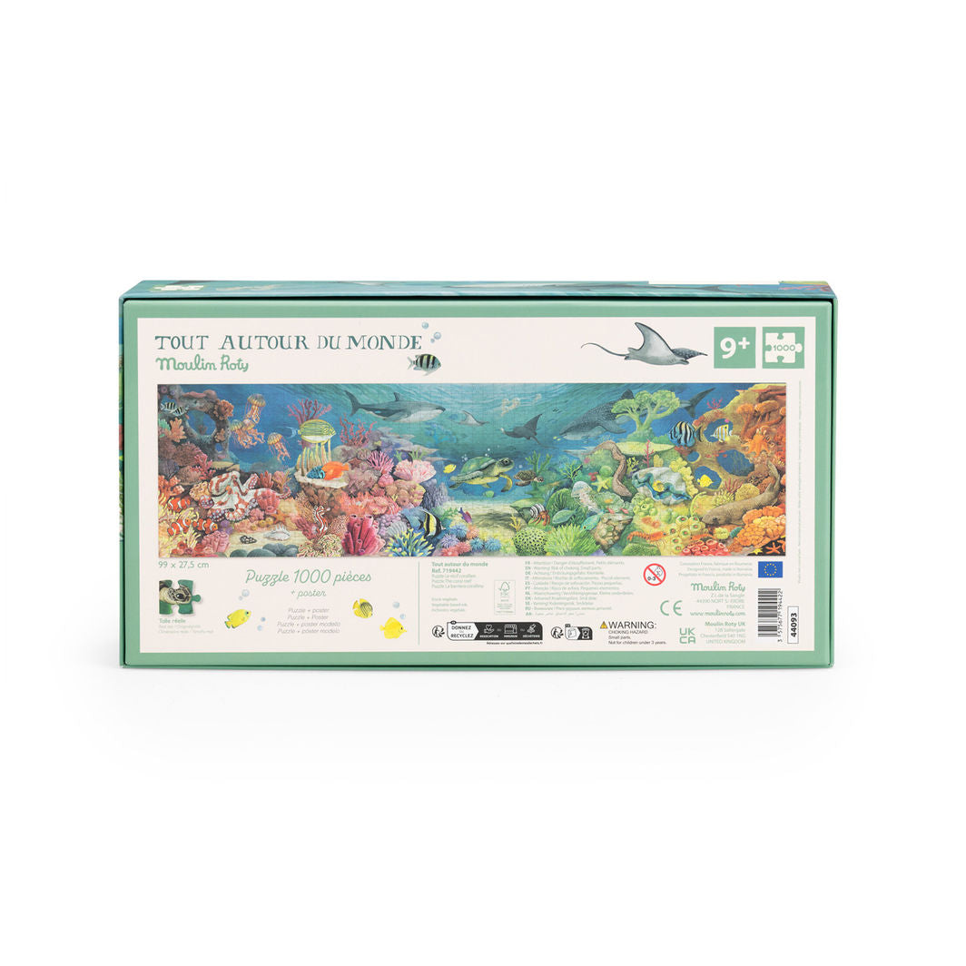 Moulin Roty - Puzzle 1000 pcs - Coral Reef