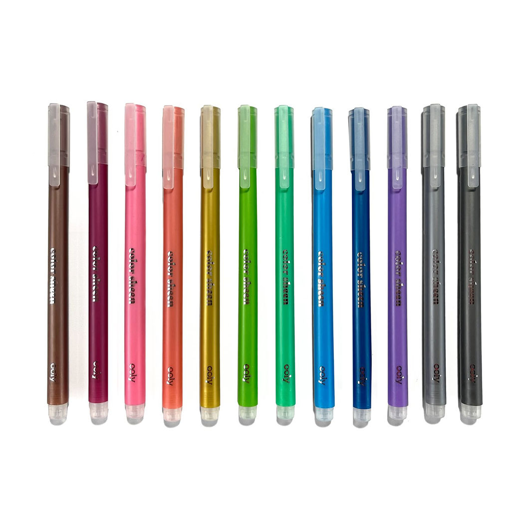 Ooly Gelpen 12 stk, Color Sheen Metallic
