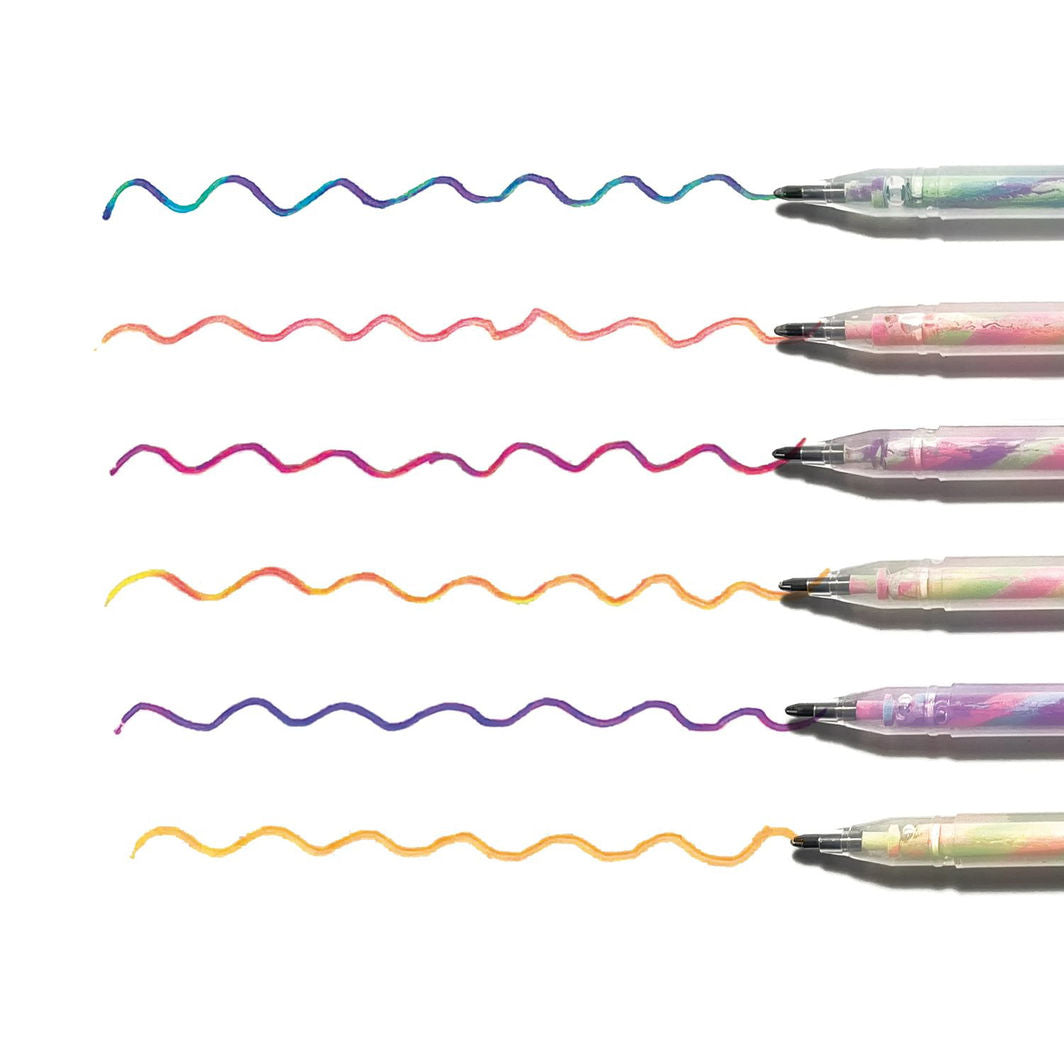 Ooly Gelpen med duft 6 stk, Tutti Fruitti
