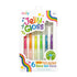 Ooly Gel Pen 6 stk, Multi-surface Deco - Jelly Gloss Neon