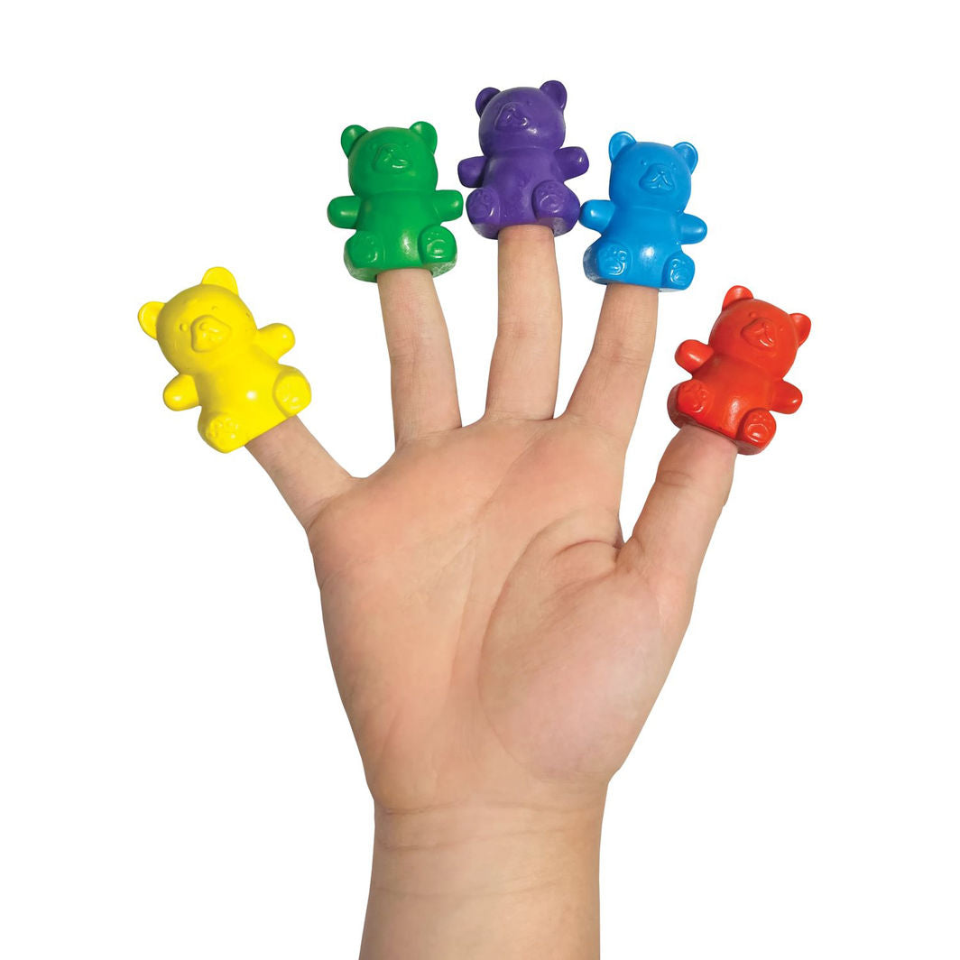 Ooly Crayons 6 Pieces, Cuddly Cubs Bear