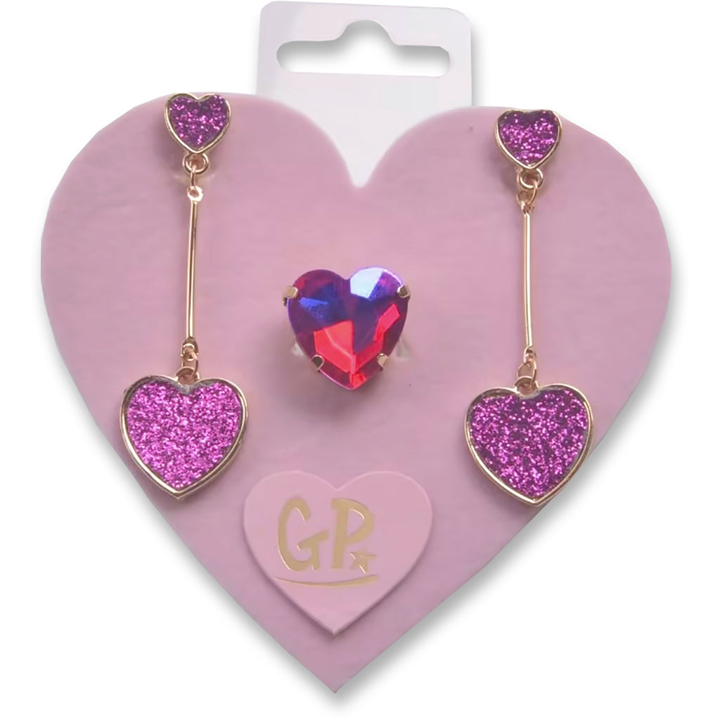 Great Pretenders Dress-Up Ring and Clip-On Earrings, My Favorite