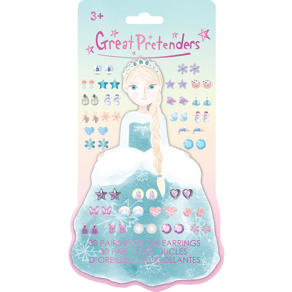 Great Pretenders øreringeklistermærker, Frosty sister - 30 par