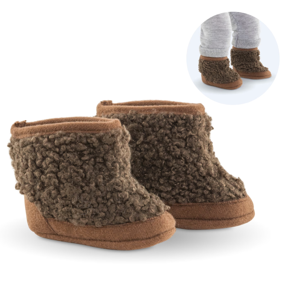 Corolle Mon Grand Doll Shoes, 36 cm, Brown Boots
