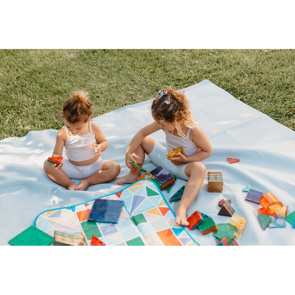 Magna-Tiles Storage Bin and Play Mat in One