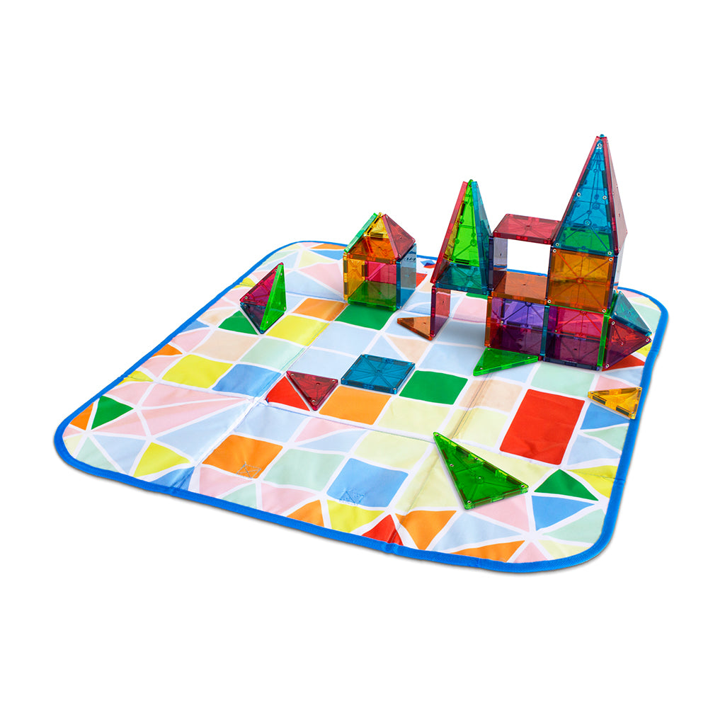 Magna-Tiles Storage Bin and Play Mat in One