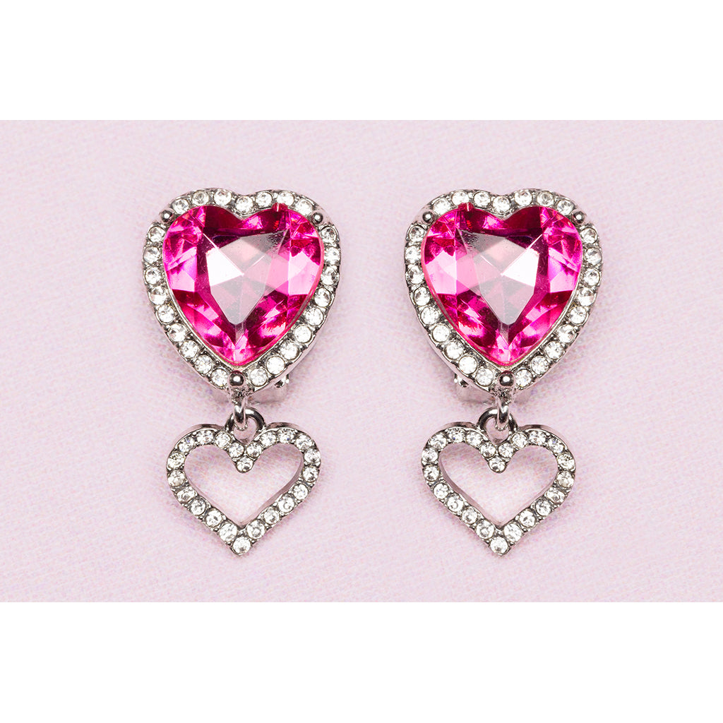 Great Pretenders, Heart Clip-On Earrings