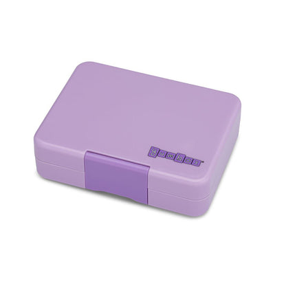 Yumbox madkasse m. 3 rum, Snack - Lavande Purple/unicorn