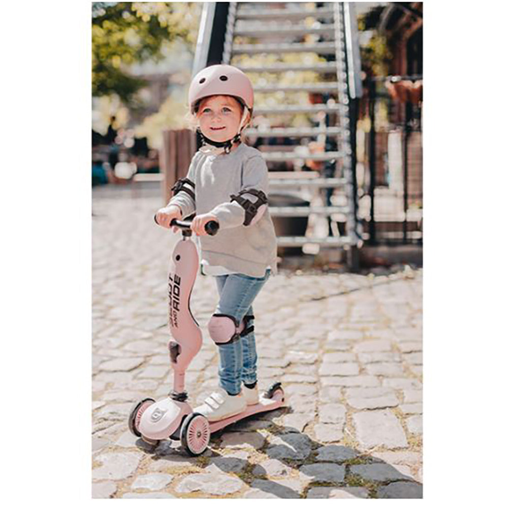 Scoot &amp; Ride Protective Gear for Scooters, Rose – Size XXS-S