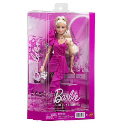 Barbie Deluxe Style Doll with Pink and Black Tights