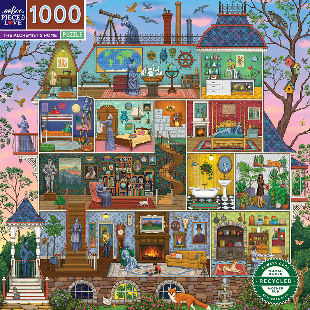 eeBoo Puslespil 1000 brikker, The Alchemist&