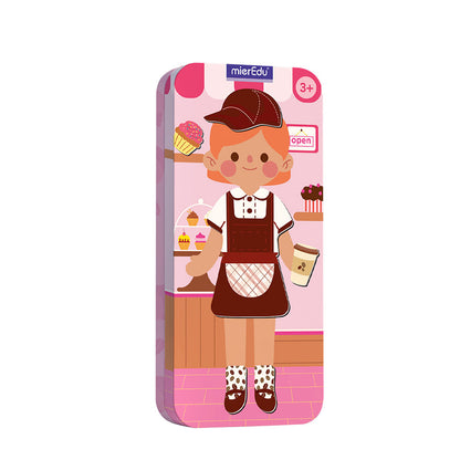 mierEdu Magnetic Travel Set, Pastry Shop