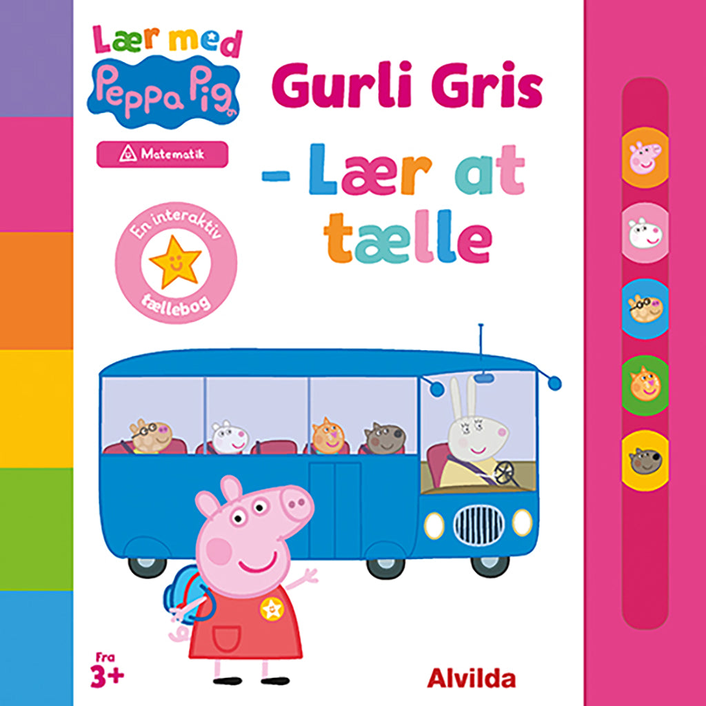 Lær med Gurli Gris - Lær at tælle