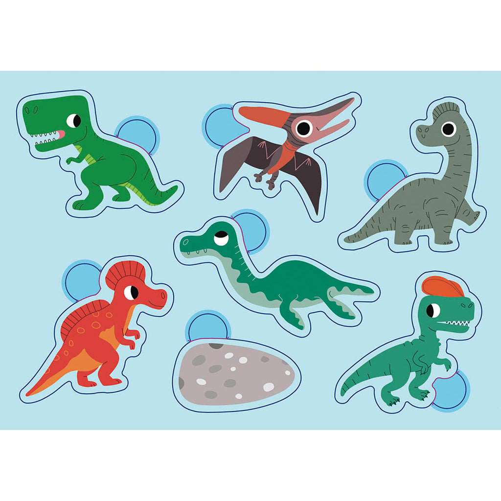 Auzou Mine første klistermærker, 100 dinosaur