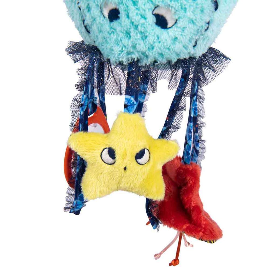 Moulin Roty Activity Plush Toy, Jellyfish - 31 cm