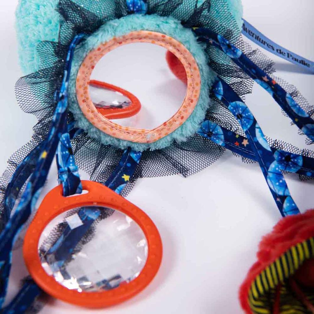 Moulin Roty Activity Plush Toy, Jellyfish - 31 cm